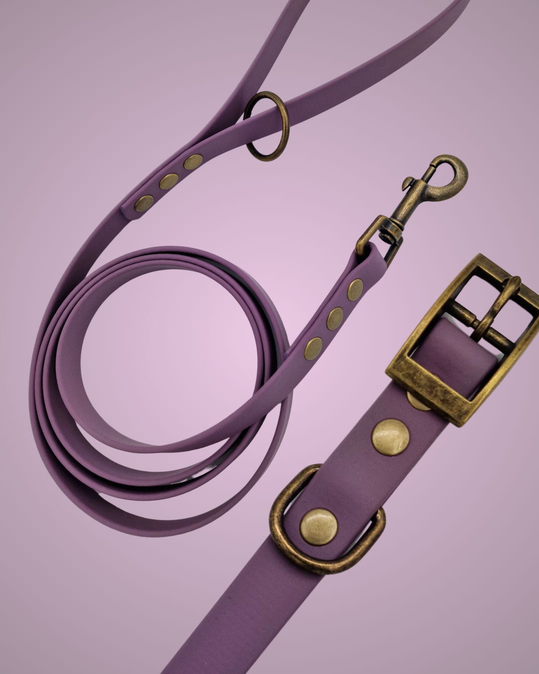Biothane lijn Dusty Lilac