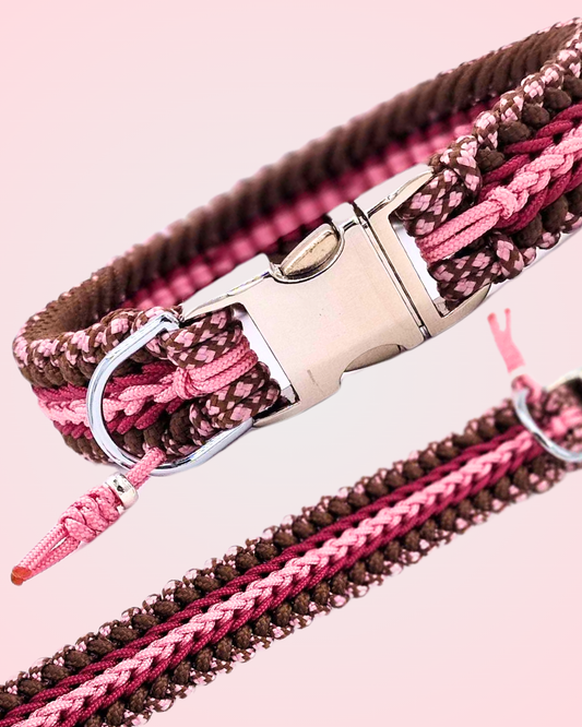 Halsband Choco Pink