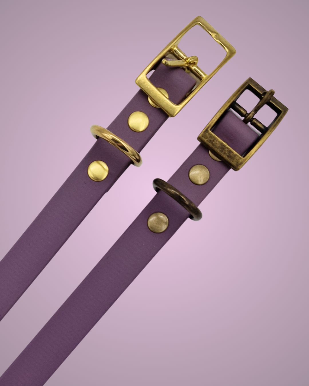 Biothane halsband Dusty Lilac