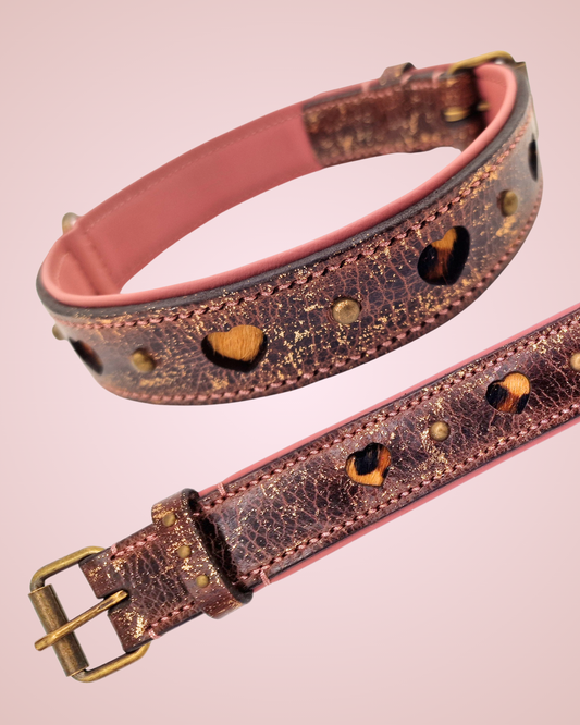 Halsband Vintage Leather